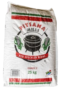 pitsana mills red speckled beans 25kg